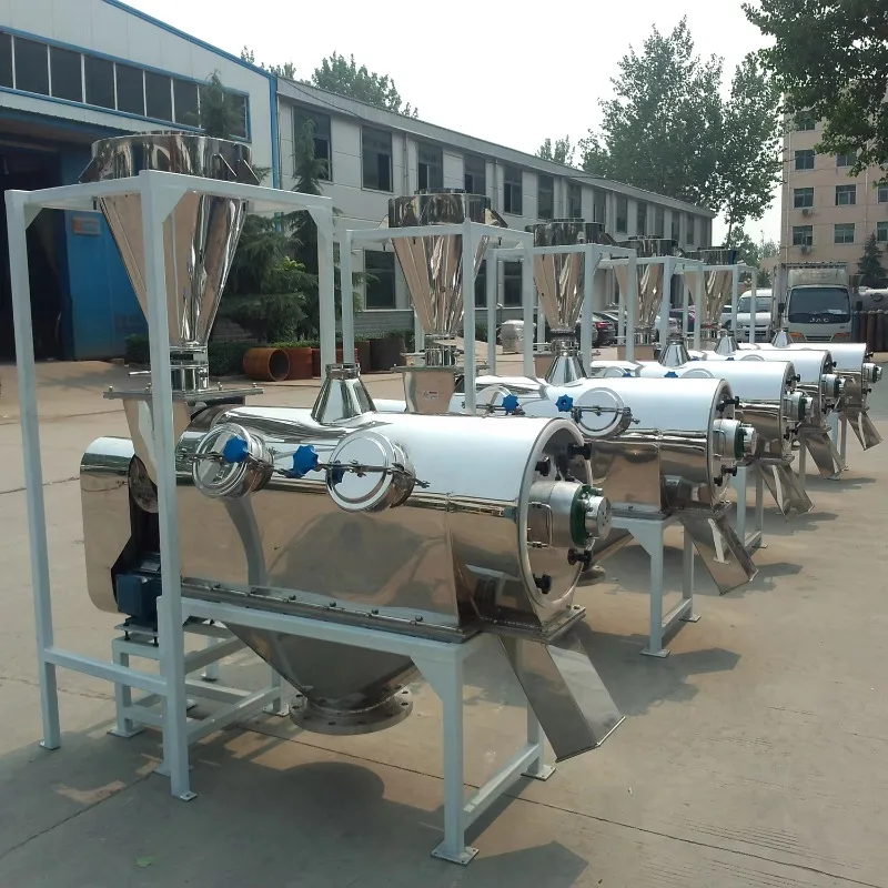 Customized Airflow Rotary Vibrating Sieve Separator Machine Vibration Sifter For Corn Starch Wheat Flour
