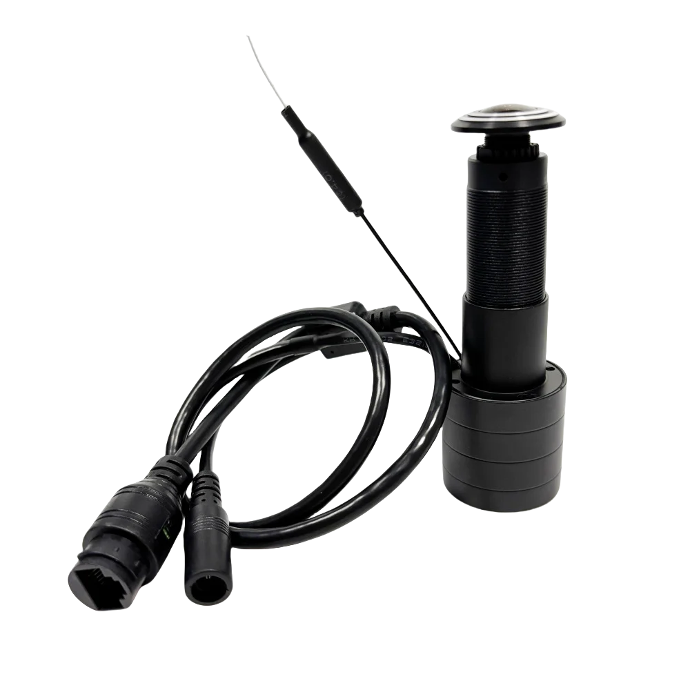 كاميرا IP للباب Wifi1080P POE الصوت HD باب داخلي ثقب العين اللون IP المنزل 150 درجة شبكة مراقبة كاميرا فيديو Icsee