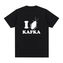 Cotton Men T shirt New TEE TSHIRT Womens Tops I Love Franz Kafka T-shirt Classic jojo bizarre adventure graphic t shirts