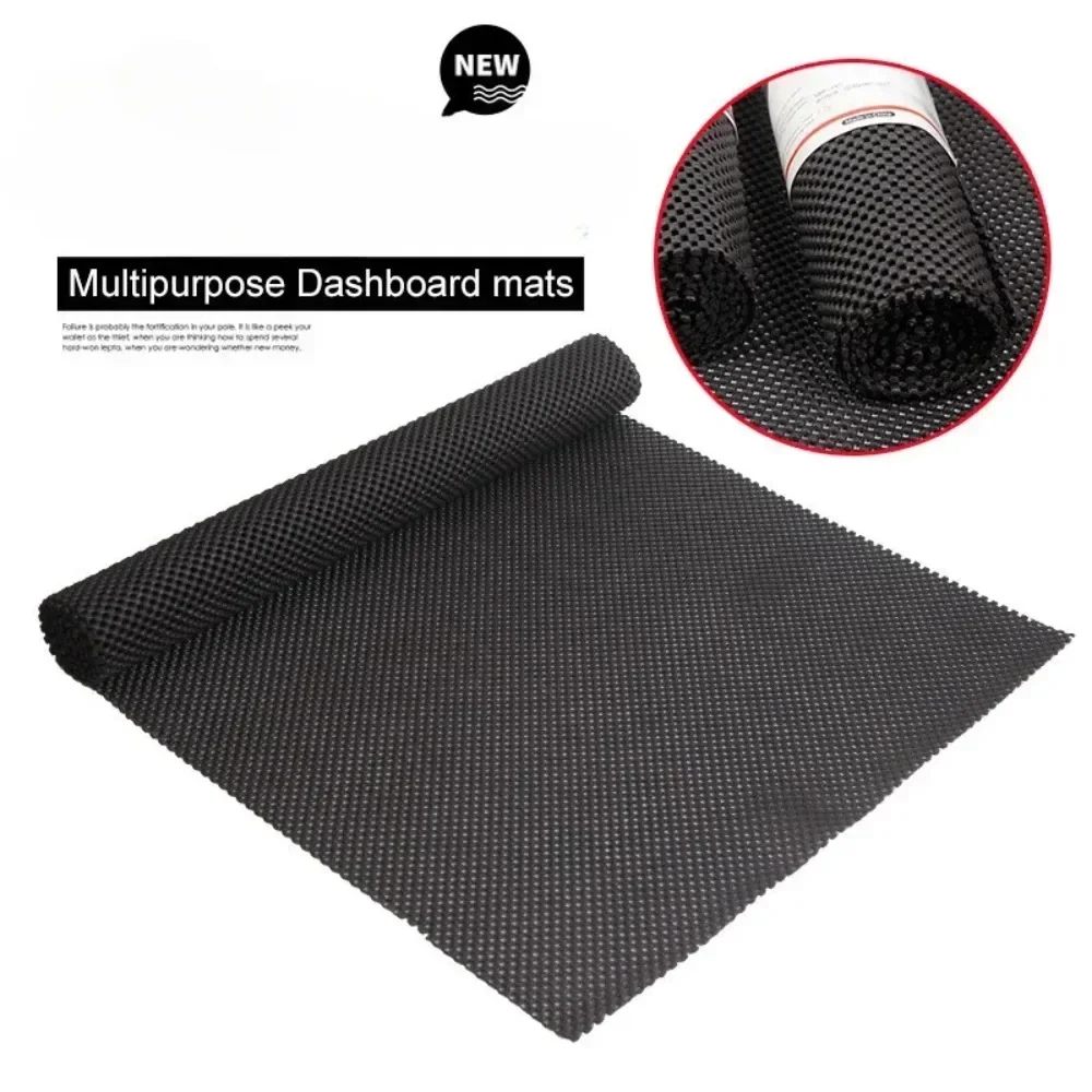 Car Trunk Mat Non-slip Soft DIY Free Cutting Easy To Clean Mat Outsize Mesh Fabric Mats PVC Foam Custom Anti Slip Mat 150cm*50cm