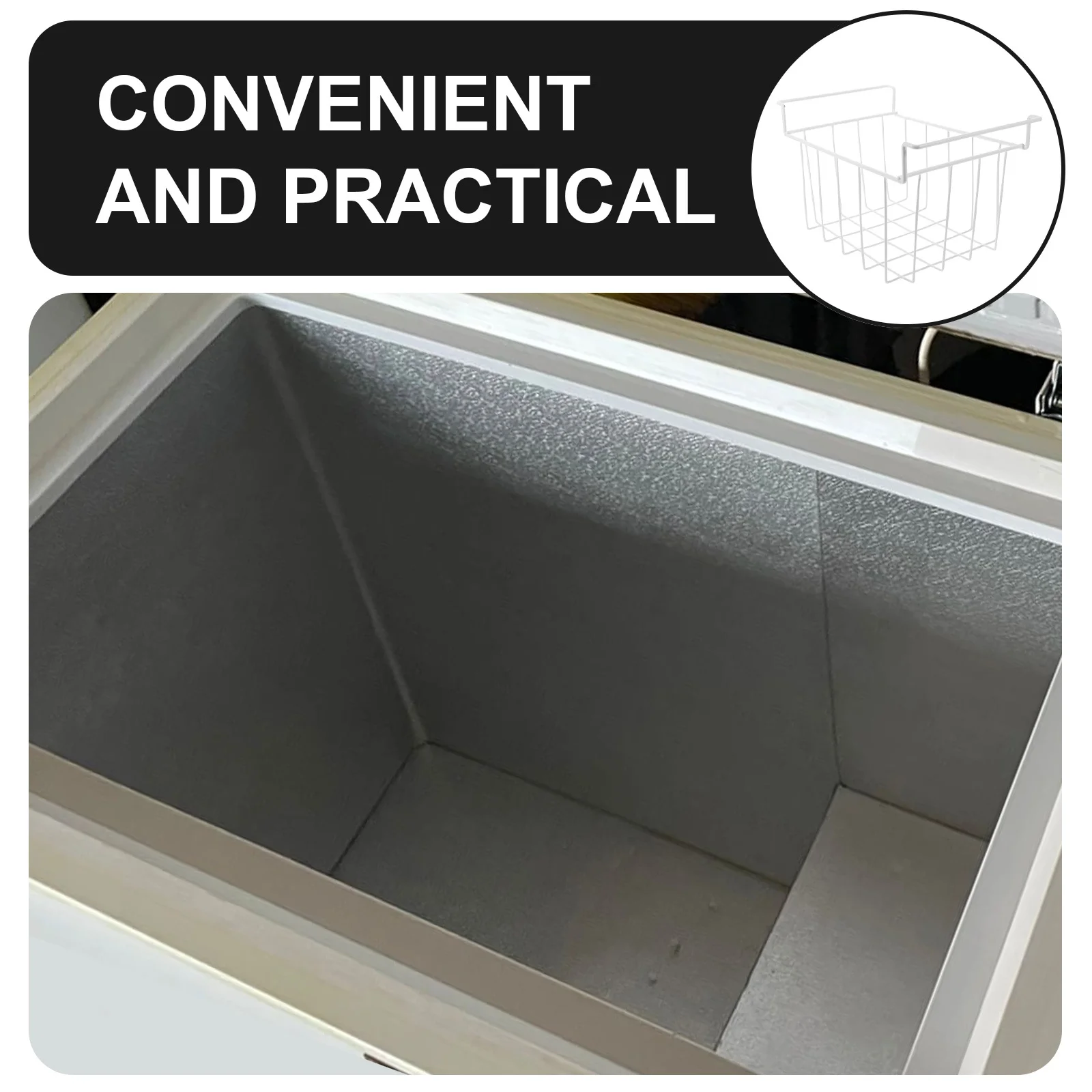 Freezer Basket Baskets for Upright Compartment Divider Deep Organizer Bins Drawer Organization Hanging