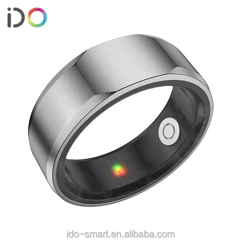 High Quality OEM 5ATM Waterproof Smart Ring For Health Tracker Heart Rate Sleep With APP Control Wearable Digital