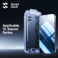 SmartDevil Tempered Glass for Xiaomi 15 No black edge HD ultra thin Screen Protector For xiaomi 14 13 Anti-blue light
