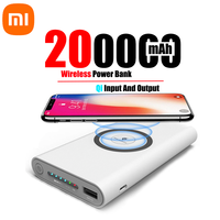 Xiaomi 200000mAh Power Bank Two-Way Wireless Fast Charging Powerbank Portable Type-C External Battery For IPhone 13 14 Samsung