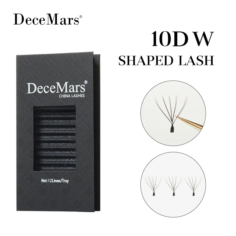 

DeceMars 10D - W Shaped Eyelash Extension