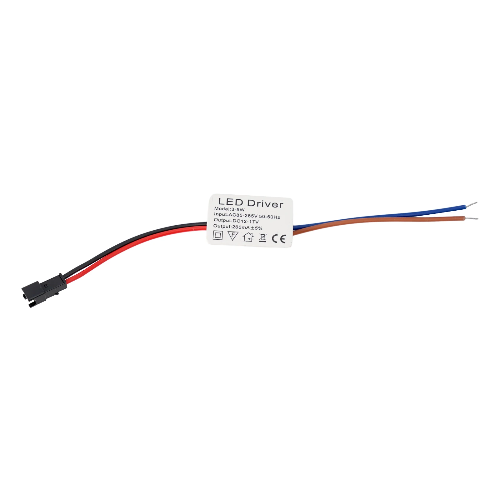 Stable Drive Power Supply Transformer 1-24W 260mA For Driver LED Transformer LED Driver Safety Wide Voltage Range