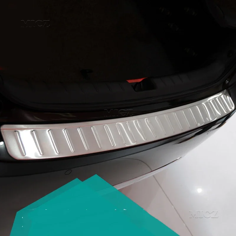 

For Honda Accord 2014 2015 2016 2017 Car-styling Stainless Steel Rear Bumper Protector Sill Trunk Guard Cover Trim