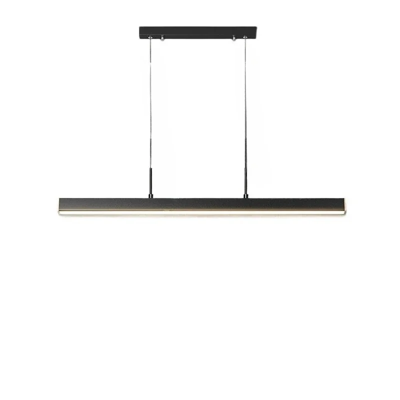 

Full spectrum eye protection lifting one-word restaurant chandelier Xiaomi smart minimalist long table light