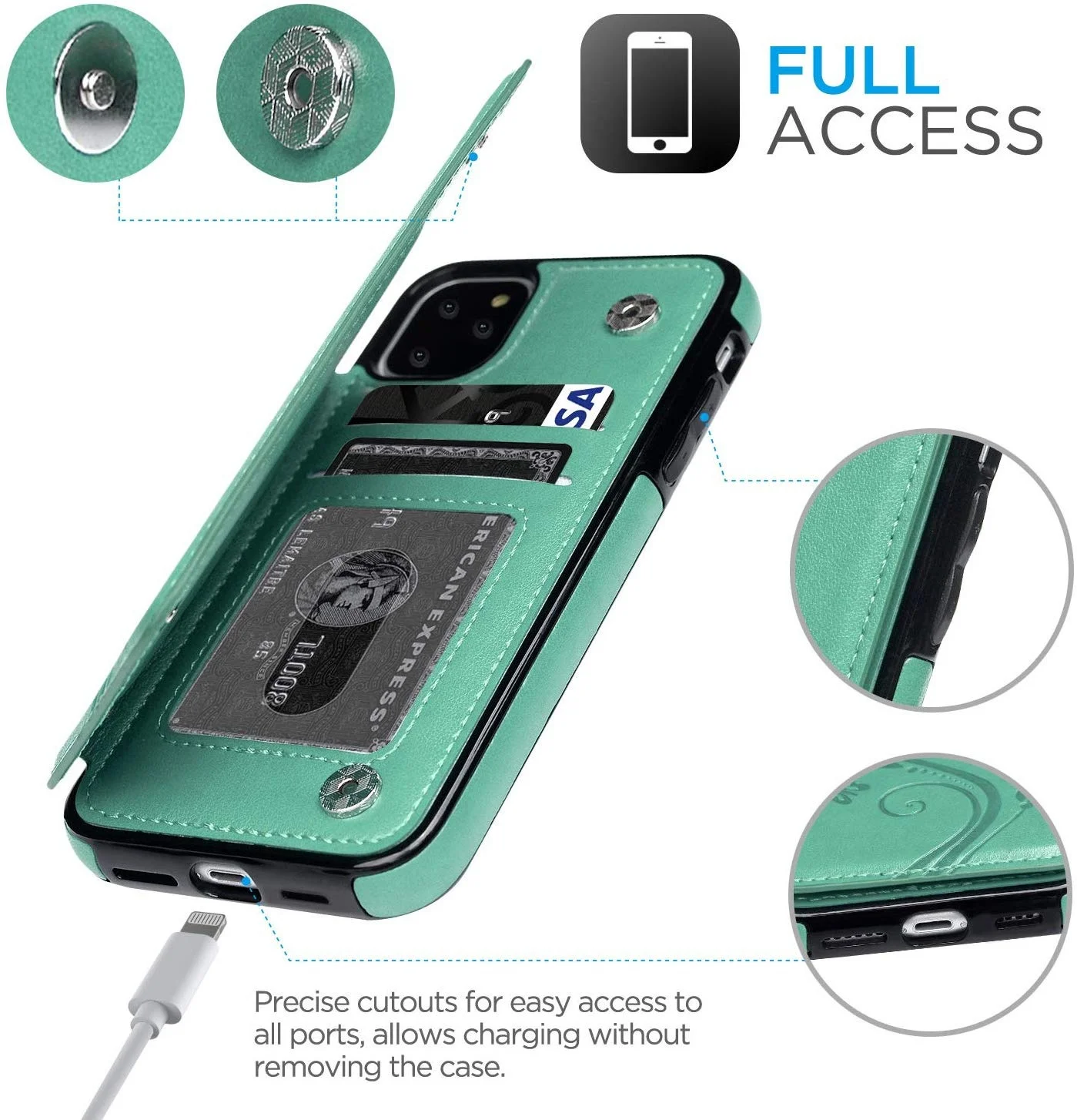 Lucky Butterfly Flower Embossing Magnetic Wallet Case For iPhone 14 Pro Max 13 12 11 Pro SE 2022 2020 X XR XS Max 8 7 6 6S Plus