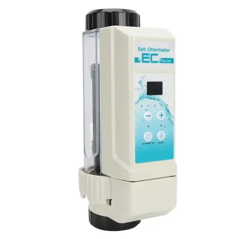 

feuille pluviometro EC12 12g/H Salt Chlorinator SPA Swimming Pool Chlorine Generator System 100‑240V skimmer