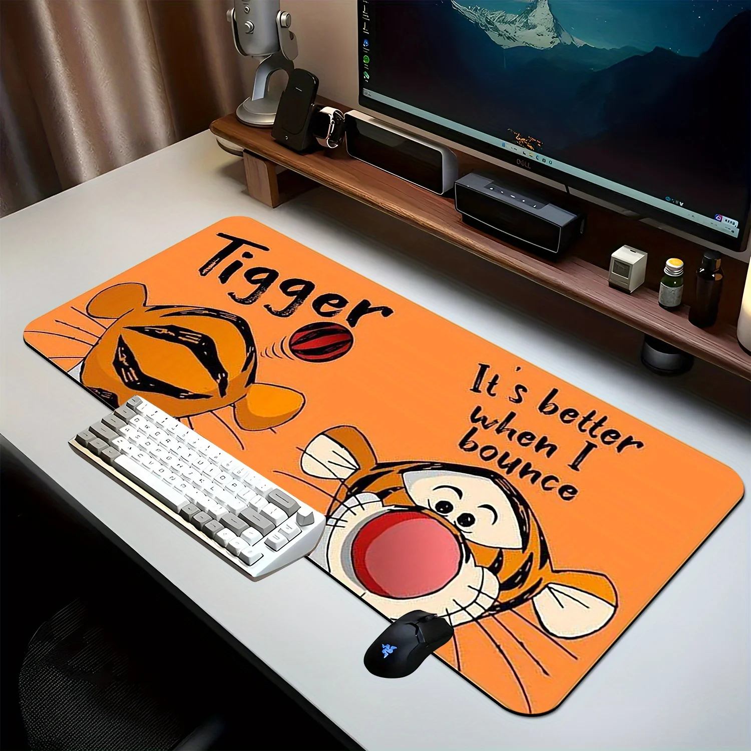 

1pc Mouse Pad Pooh Bear Easter Ramadan St. Patrick'S Day Motifs Big Game Mouse Desk Pad E-Sports Office Keyboard Pad Computer Mo