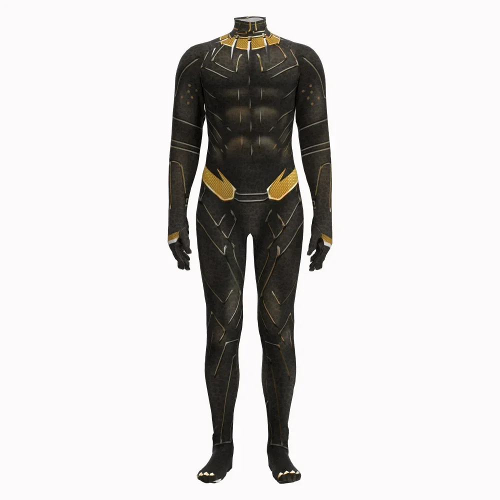 Panther 2 Wakanda Forever Superhero สีดํา Shuri คอสเพลย์เครื่องแต่งกายชุด Jumpsuit บอดี้สูท Carnival เครื่องแต่งกายสําหรับผู้หญิงผู้ชายเด็ก