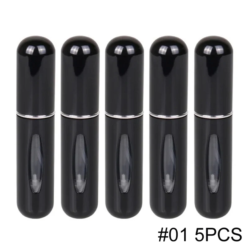 5ml draagbare navulbare spuitfles Plastic binnenflesje Parfum verstuiver Mini monsterflesje voor cosmetica Reizen Lege verpakking