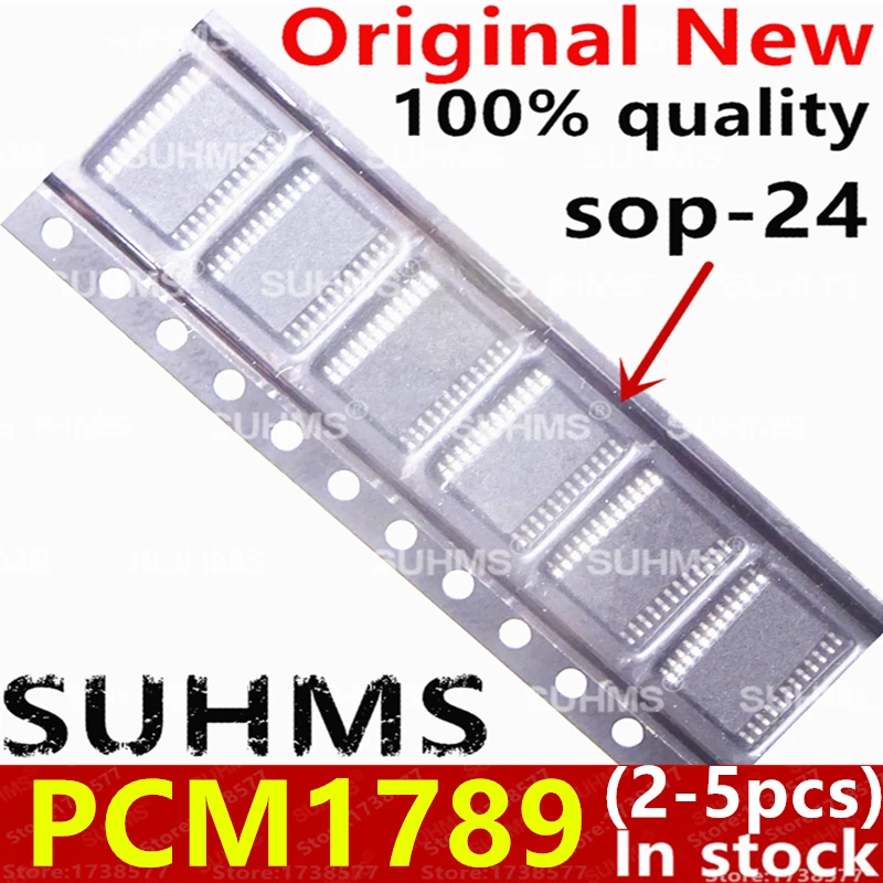 (2-5piece)100% New PCM1789 PCM1789PWR SOP-24