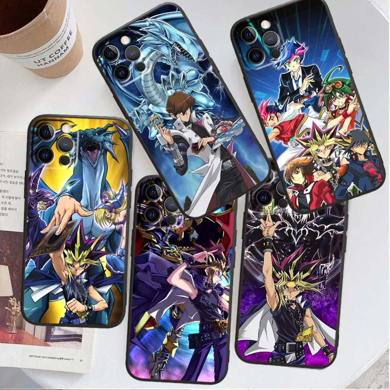 

D-Duels M-Monsters Comics For Apple iPhone 17 16 16E 15 14 13 12 11 Pro Max Plus Air Black Soft Silicone Cover Phone Case