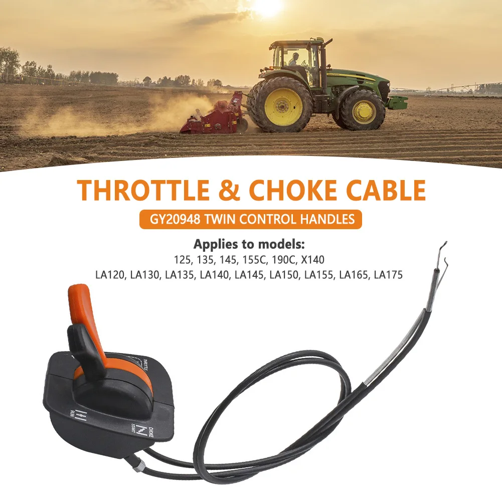 

Dual-tone GY20948 Throttle Chokes Cable Reliable Accelerator Control Cable For Tractor