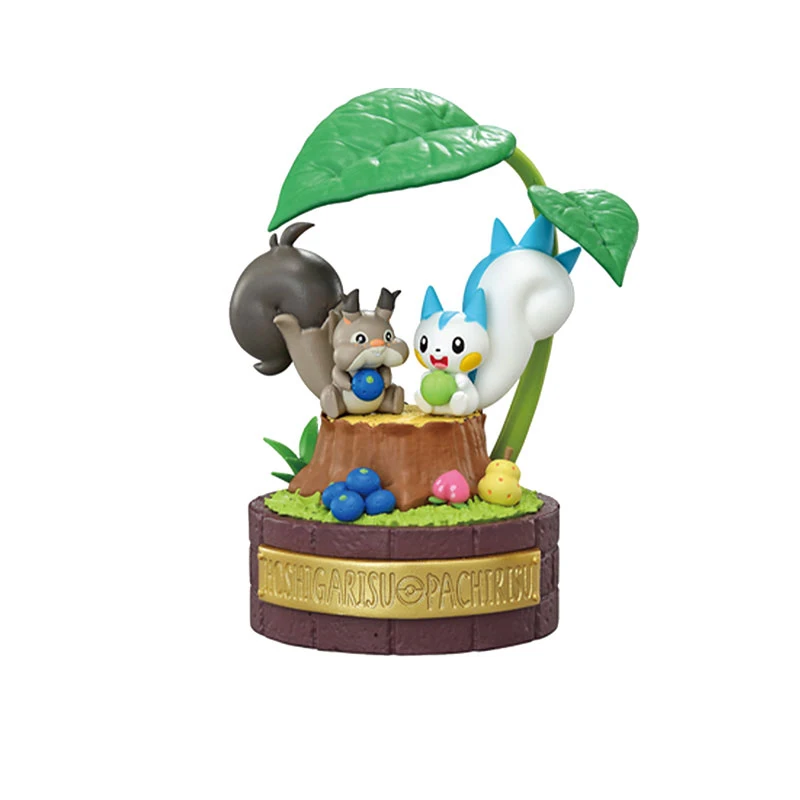 Oryginalna gra animowana Pokemon, gadżet, leśny Fuecoco, Swablu, w pudełku, Gacha Gashapon, figurki akcji anime, kolekcja modeli.