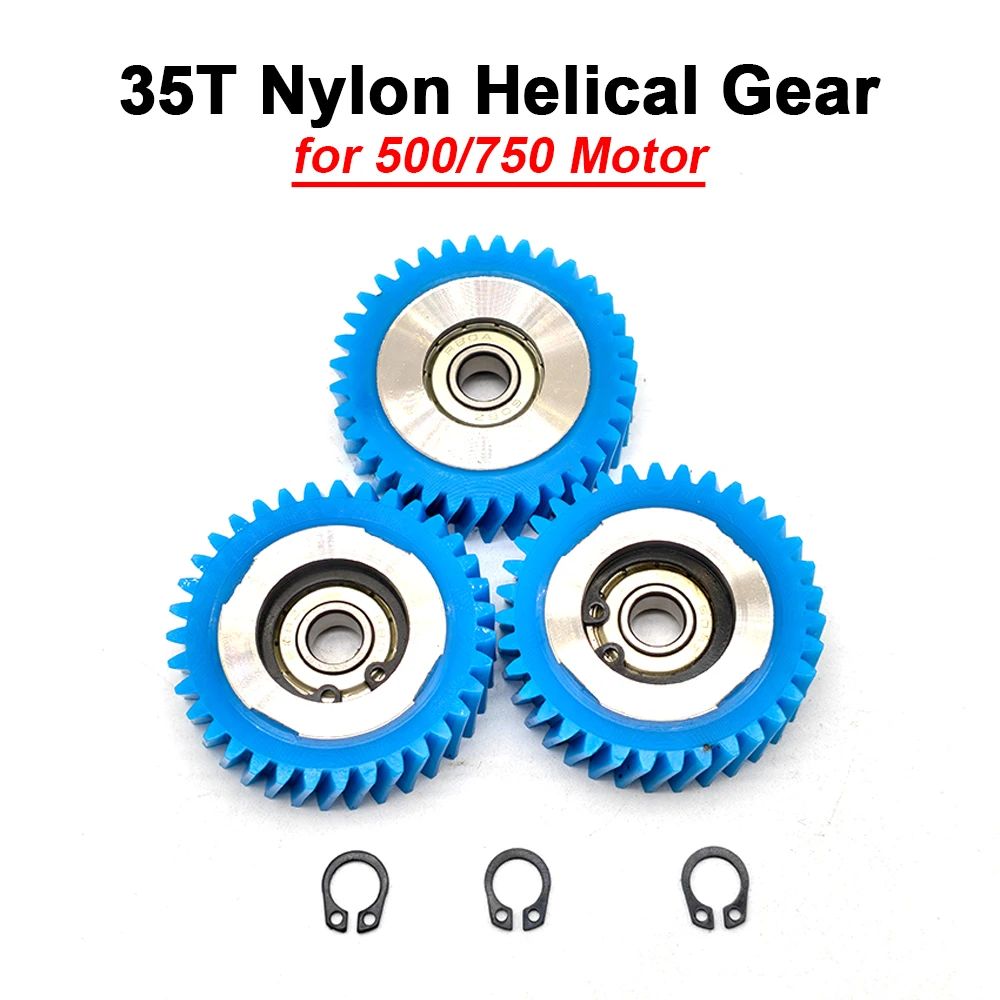 

3pcs 35‑Tooth Nylon Planetary Gear 47.5x12.5mm 8mm Bearing Bore for Bafang 500W 750W E‑Bike Motor Parts Bike Gear