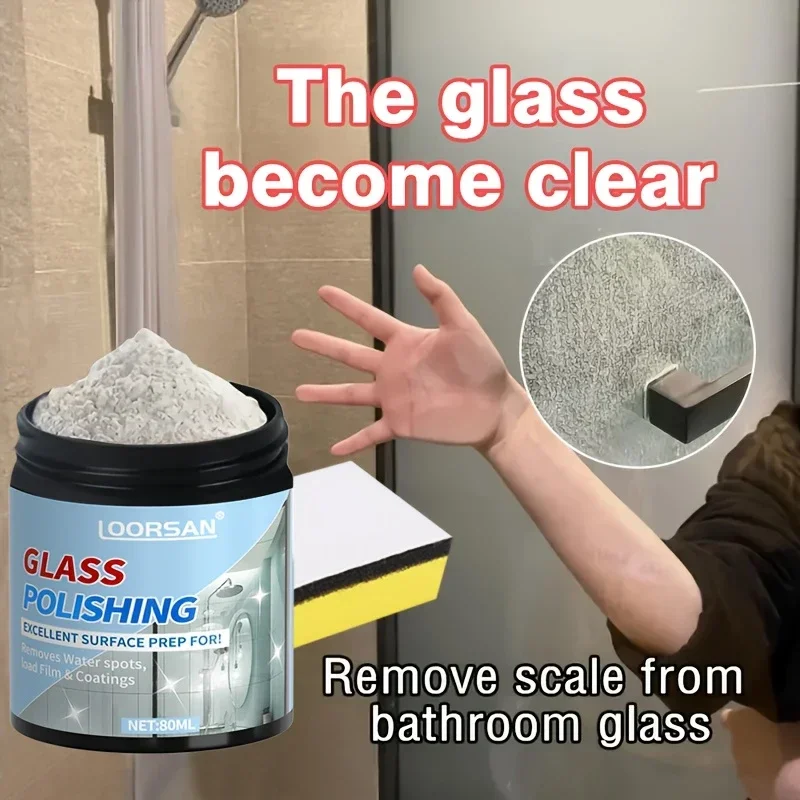 Cerium oxide advanced glass polishing powder, professional glass surface polishing agent - quickly restoring glass clarity.