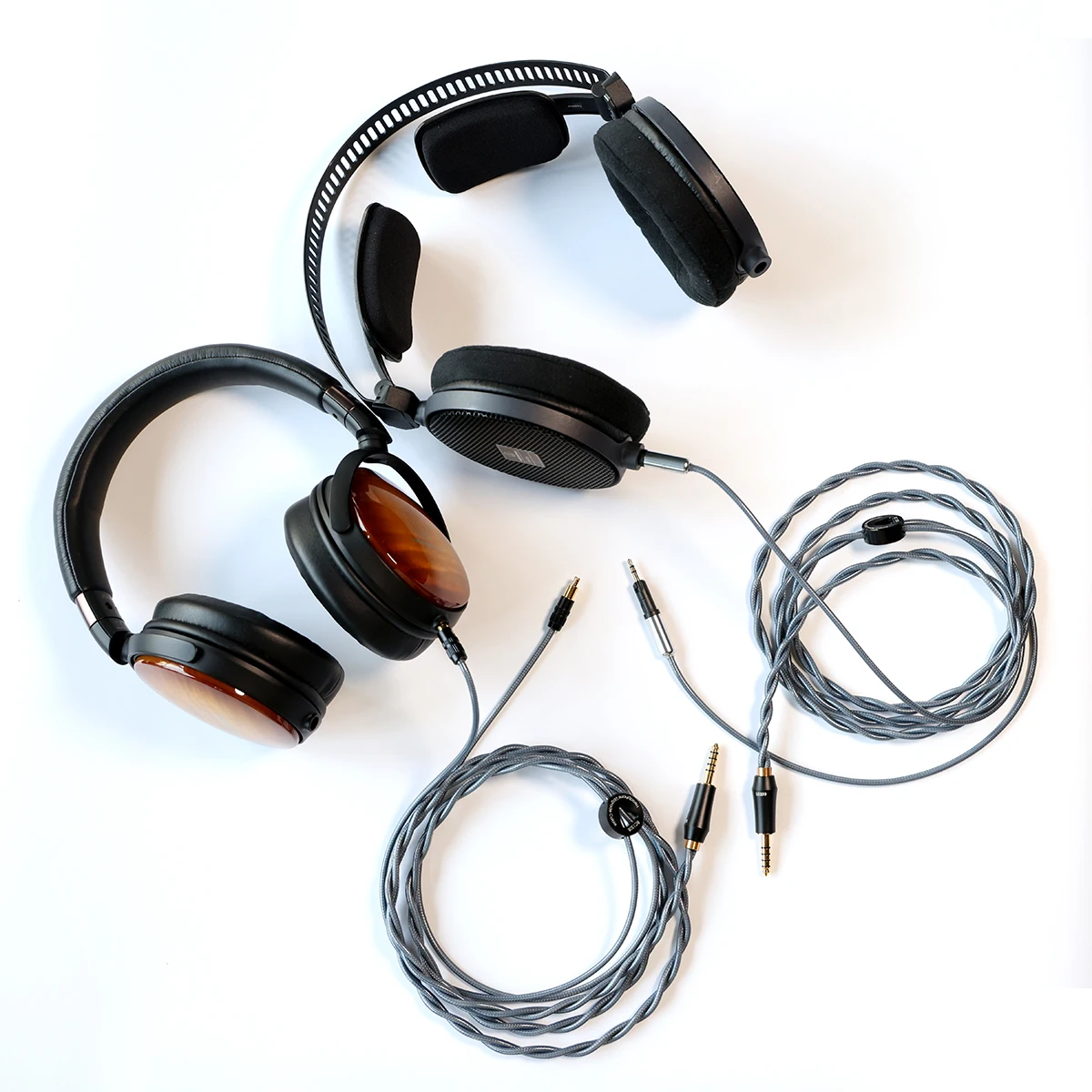 DD ddHiFi BC150B Double Shielded Silver Headphone Upgrade Cable HiFi Compatible For HiFiman Beyerdynamic Focal Sennheiser Meze