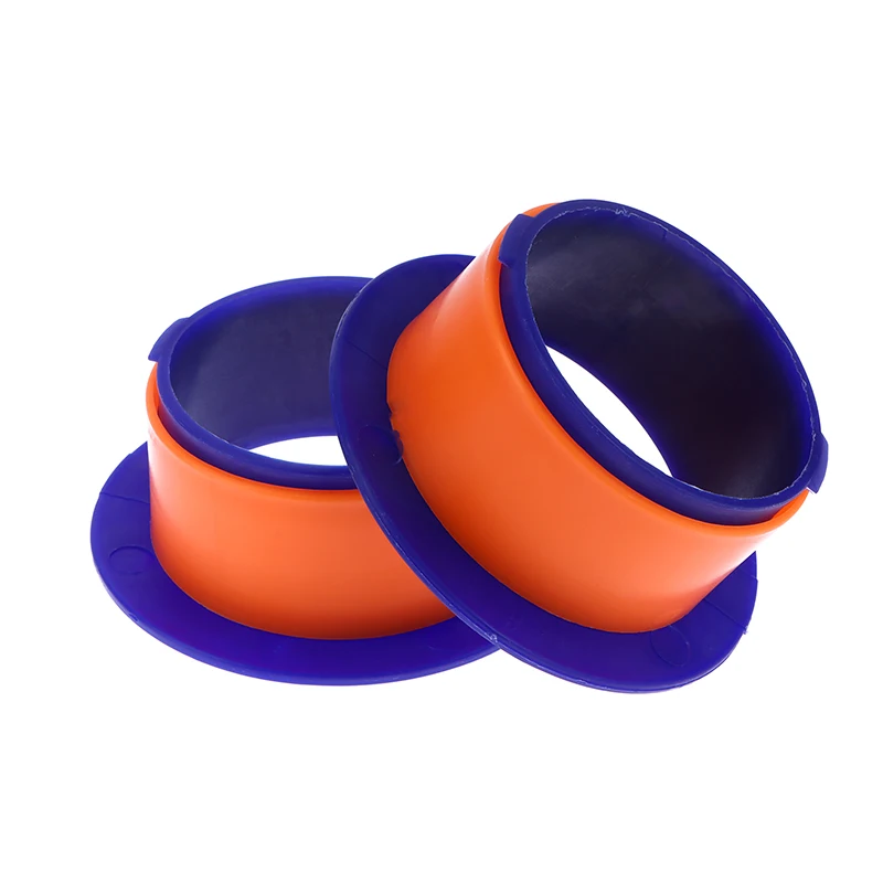 2 pezzi manico in pellicola estensibile in PP manico in pellicola estensibile in plastica portatile protezione per le mani avvolgitore per Film plastico antigraffio riutilizzabile