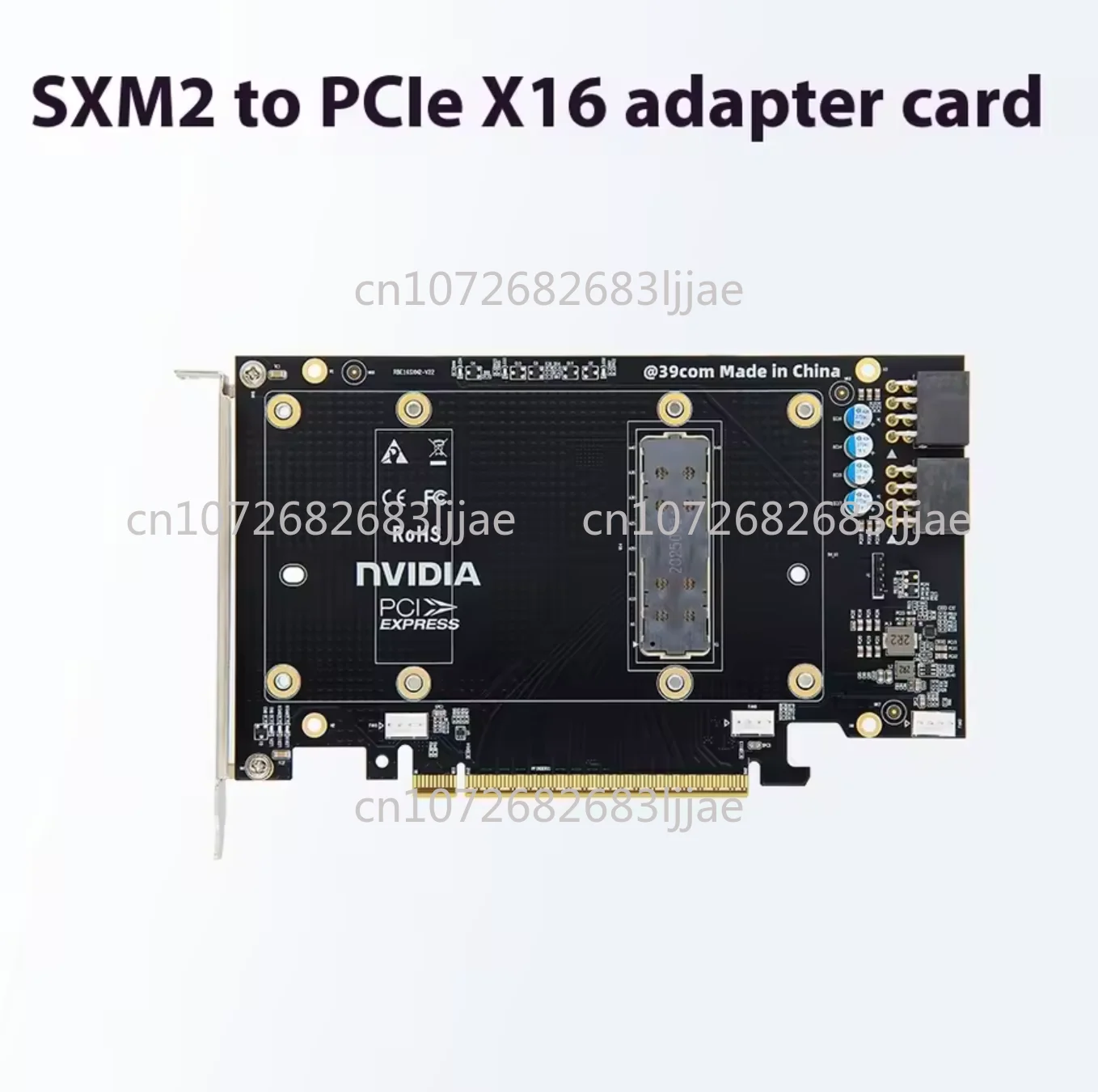 Adapter Cardv100 16g 32g for Ai Nvlink Passive Gpu Nvidia V100 Graphics Card Sxm2 Pciex16