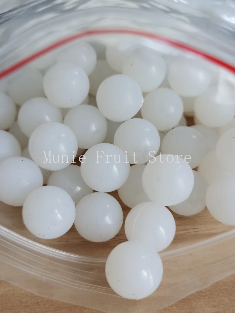 1/2/5/8/10Pcs Diameter 28mm-70mm White Solid Silicone Ball Vibrating Screen Silicone Ball Wooden Door Elastic Ball