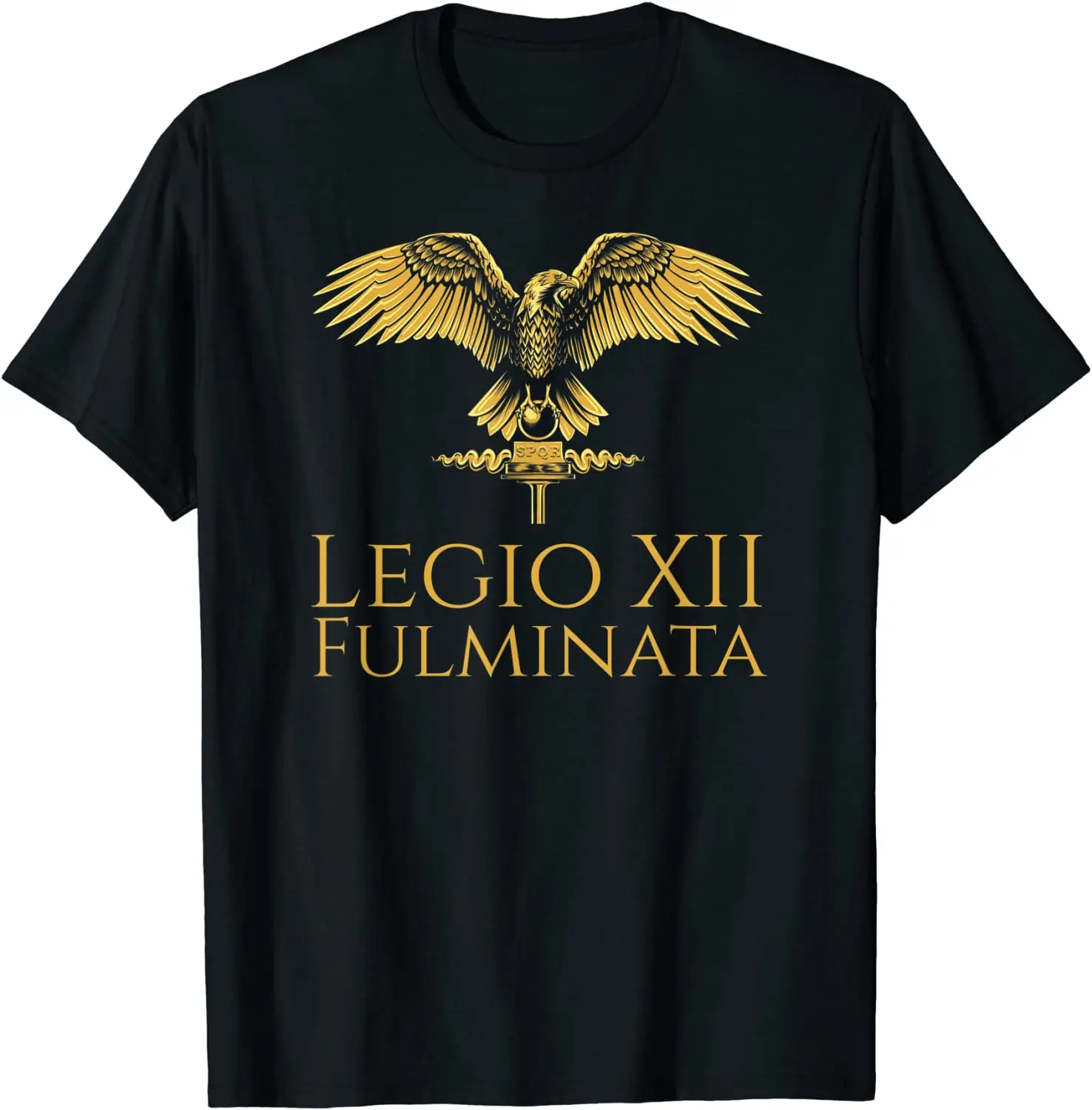 Ancient Roman Legion Legio XII Fulminata SPQR Men T-Shirt Short Sleeve Casual 100% Cotton O-Neck Summer Tees