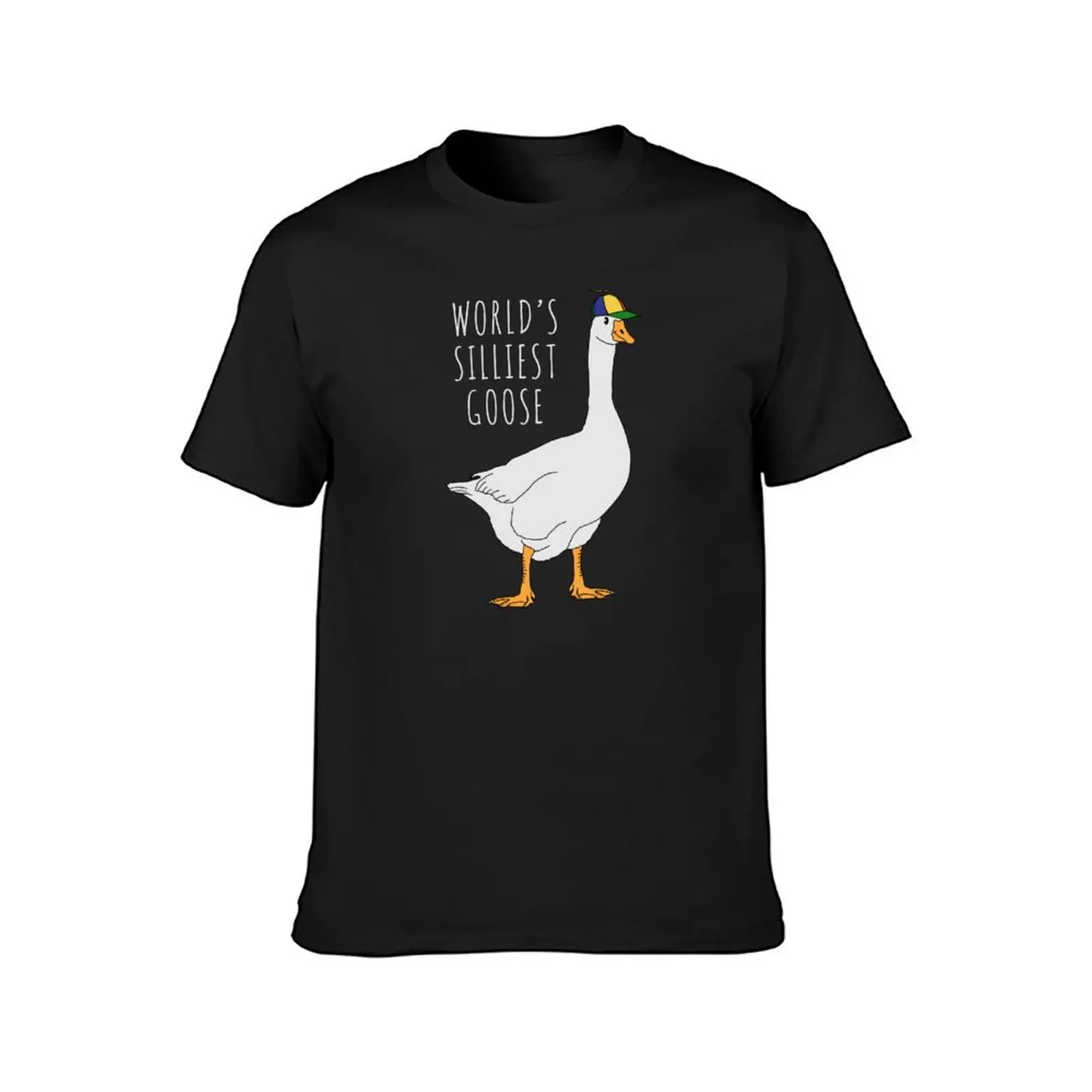 World’s Silliest Goose T-Shirt cute tops Blouse animal prinfor boys new edition T-shirt men