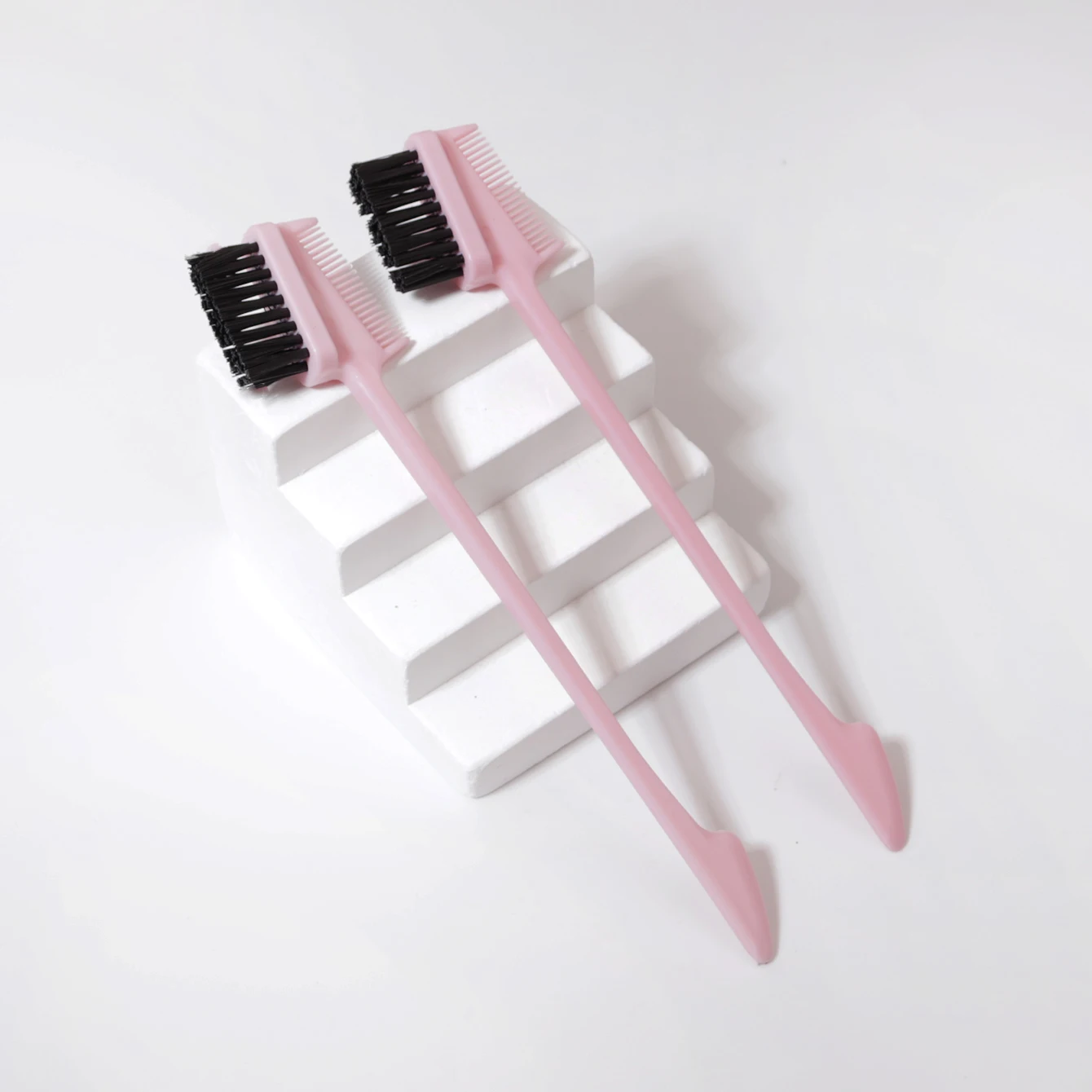 2/6Pcs Eyebrow brush and Eyelash Comb,Comb used to brush for Separating, Grooming and Shaping Brow，Special for real hair wigs