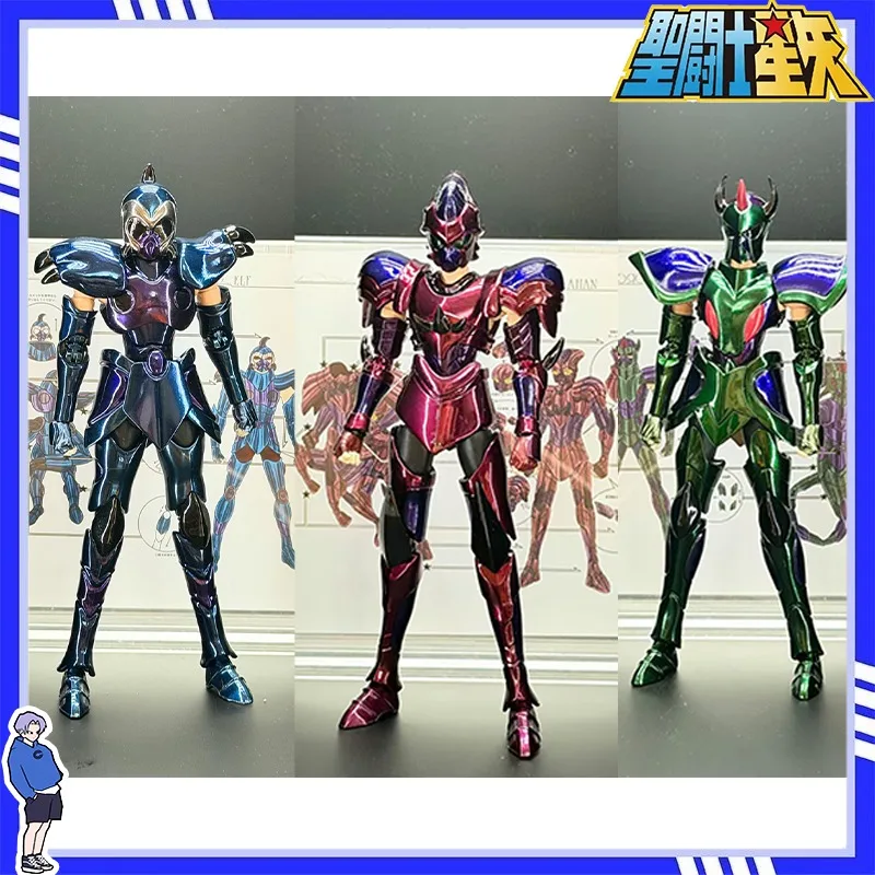 RH Saint Seiya Myth Cloth EXM Gorgon Ochs Dullahan Cube Elf Mills Repaint Ver. Hades Specters Knights of Zodiac Action Figure
