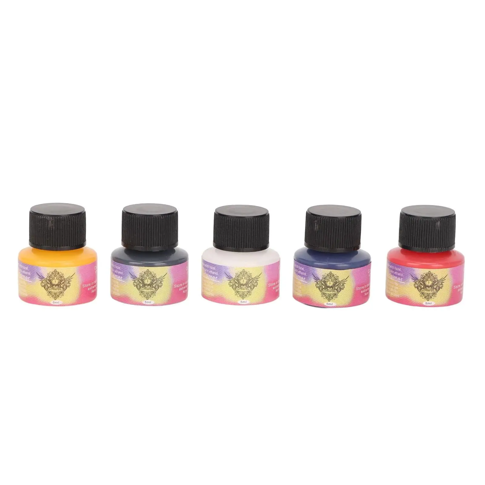 مجموعة حبر الوشم اللامعة لميكرو بليدج 10 ألوان 5 مل تدوم للبشرة طقم صبغات فنية للجسم مكياج دائم #6