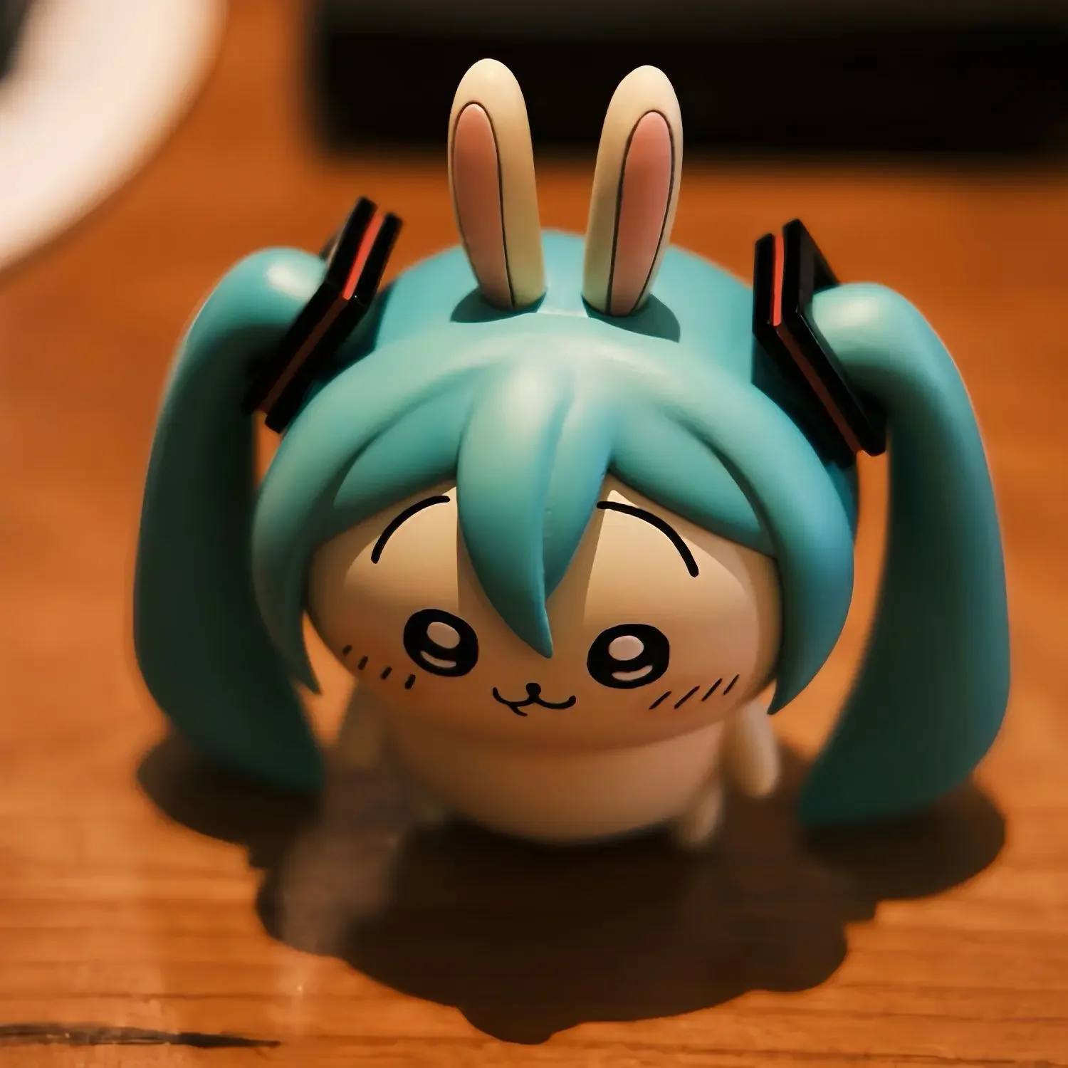 5cm Chiikawa Usagi cosplay Hatsune Miku figure cute cartoon car dashboard desktop ornament toy fun doll image 2