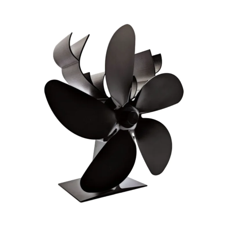 الجليد الصيد 18*18*9 سنتيمتر الموقد مروحة معدنية البناء مروحة كفاءة دوران الهواء أداء طويل الأمد #4