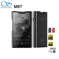 SHANLING M8T Tube Portable Music Player MP3 Player Bluetooth Player HIFI Hi-Res Audio Android Walkman 2x4191EQ 2x4499EXDAC Chips