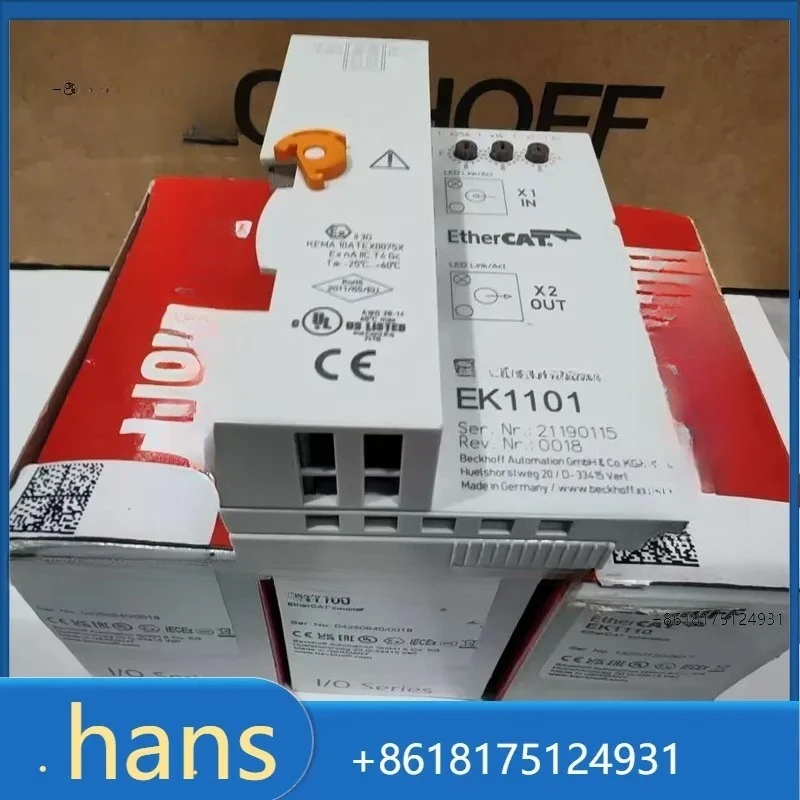 2026 Factory Direct Sales German Beckhoff EK1101 EL5101 EL5151 EL5002 EL6001 for sale in stock