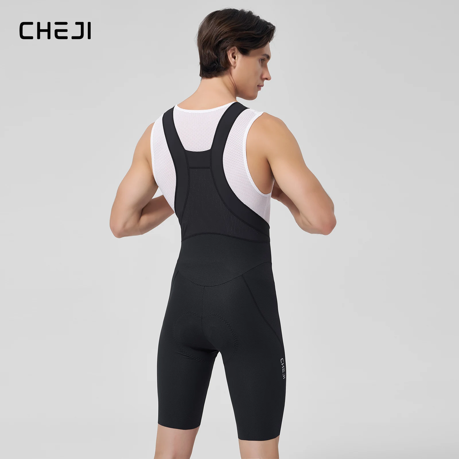 

Cheji Men's Cycling Bib Shorts Quick-Drying Breathable High-Quality Comfortable Fit for Cyclists
