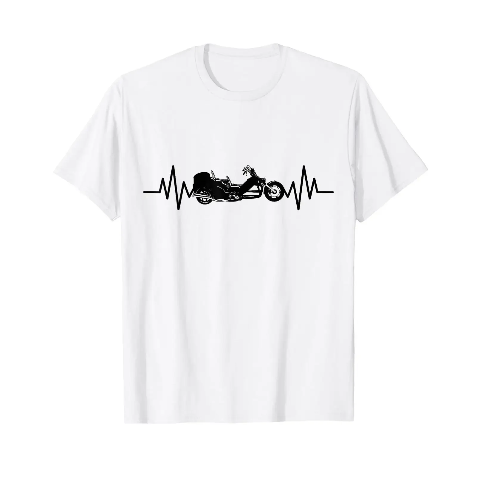 Camiseta Trike Erwachsene Trikefahrer Motortrike Bike Triker, camiseta vintage ligeramente lavada, unisex, elástica, para uso diario