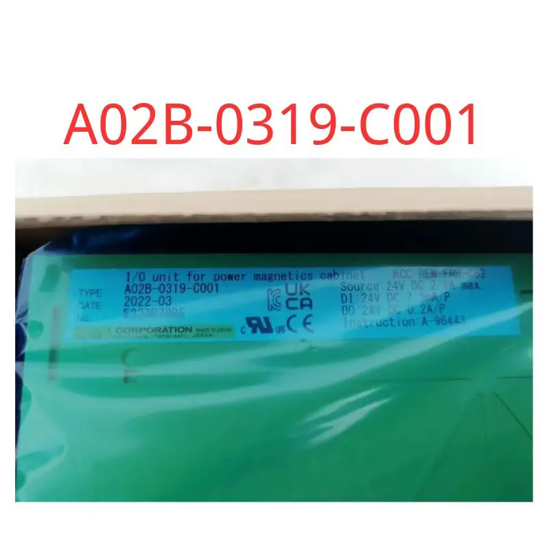 100% Original A02B-0319-C001 IO module