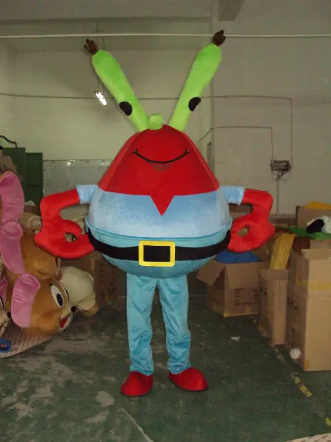 New Adult Character Cartoon Krabs Halloween Christmas Dress Full Body Props Outfit Mascot Costume