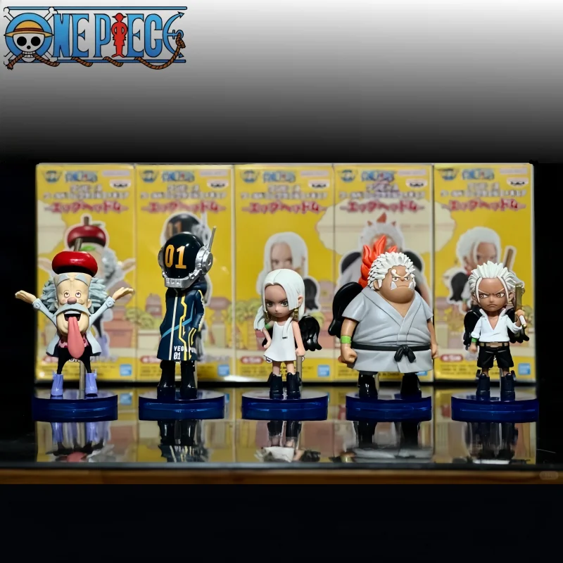 

Genuine Bandai Banpresto WCF One Piece Egghead Island 4 Q Version Vegapunk Saint Seraphim Hawk Collectible Anime Figures Statue