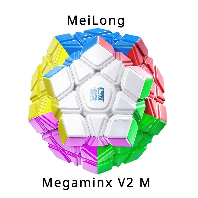 [SomeCube] MoYu MeiLong Megaminx V2 M wypukła 3x3 magiczna kostka bez naklejek puzzle edukacyjne zabawka magiczna kostka kostka nieskończoności