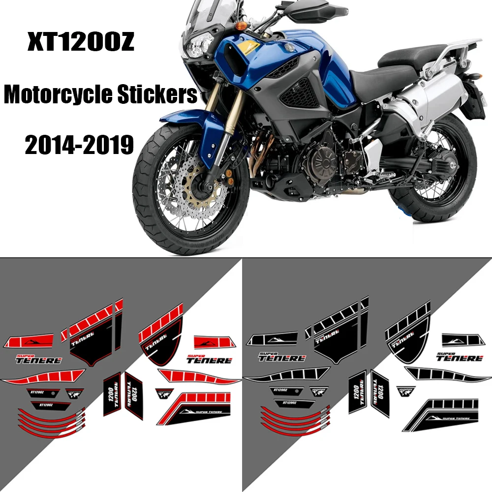 

For Yamaha SUPER TENERE XT1200Z Accessories Motorcycle Sticker Fuel Tank Protection Decal Anti-Scratch XT1200Z 2014-2019