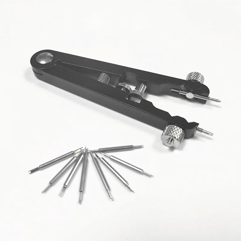 Spring Plier Watch Repair Tool Spring Plier Watch Repair Tool Watchmaker Replace Removing Chain Tool with Pins For6825