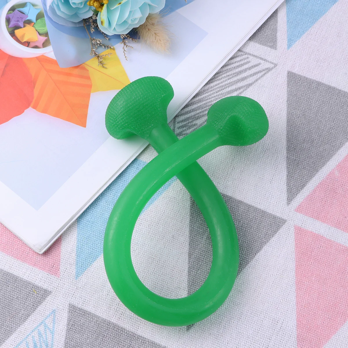 

Pink Portable Yoga Multifunctional Elastic Resistance Band Durable Soft Pull Rope for Pilates Strength Training Slimming