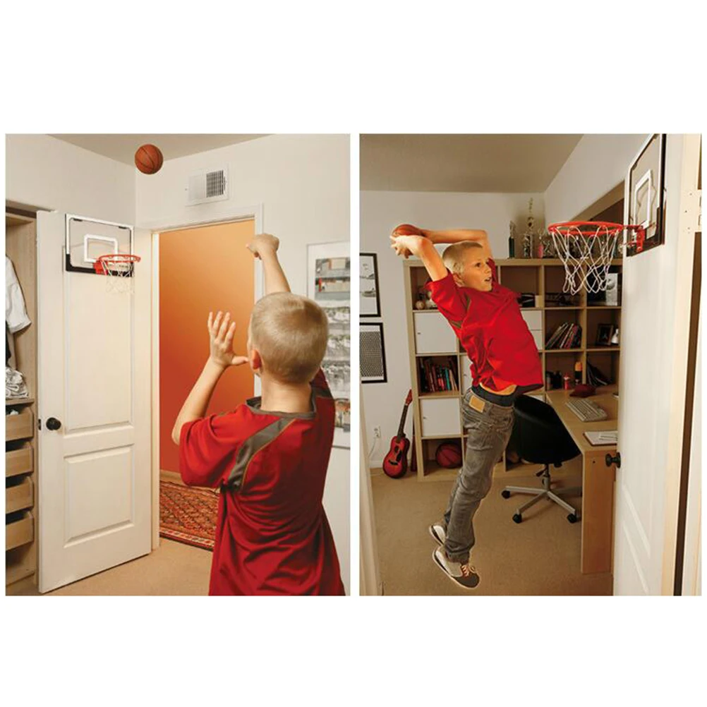 

1 шт., подвесная на дверь, баскетбольная доска без перфорации, подвесная баскетбольная тарелка, прозрачная подвесная баскетбольная доска, мини-доска для