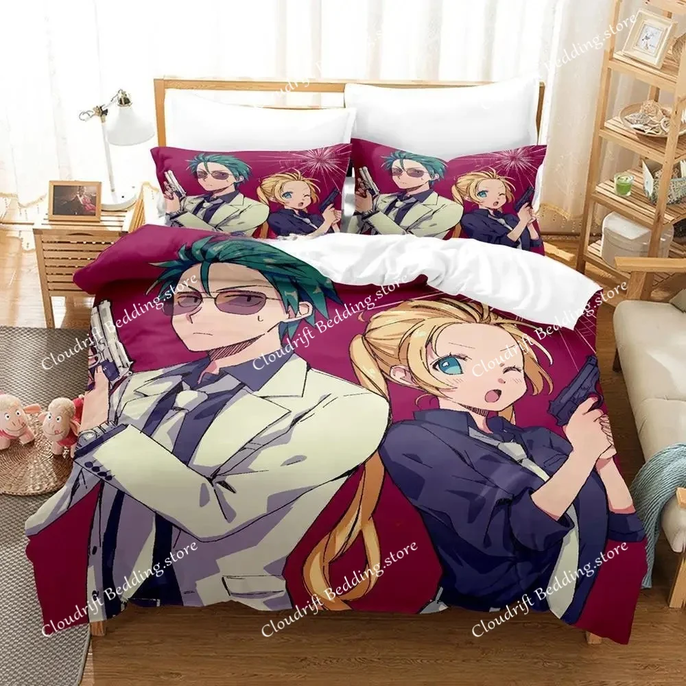 

Kawaii Grils Blend S Bedding Set Single Twin Full Queen King Size Bed Set Adult Kid Bedroom Duvet Cover Sets Anime Bed Sheet Set