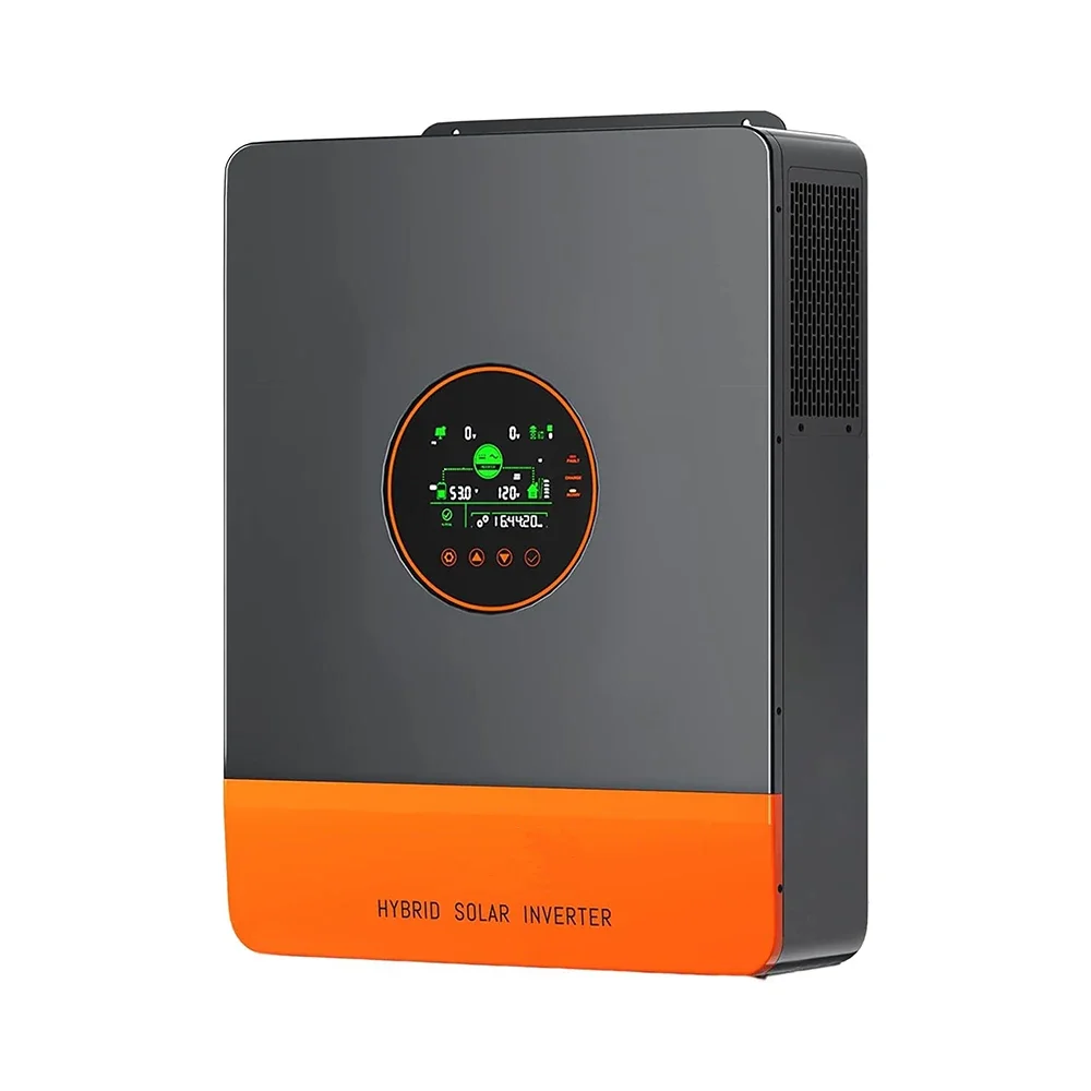 1kw 2kw 3kw 4kw 5kw Hybrid Solar Inverter Inversor Solar Power System Home LCD Pure Sine Wave Output Solar Inverter