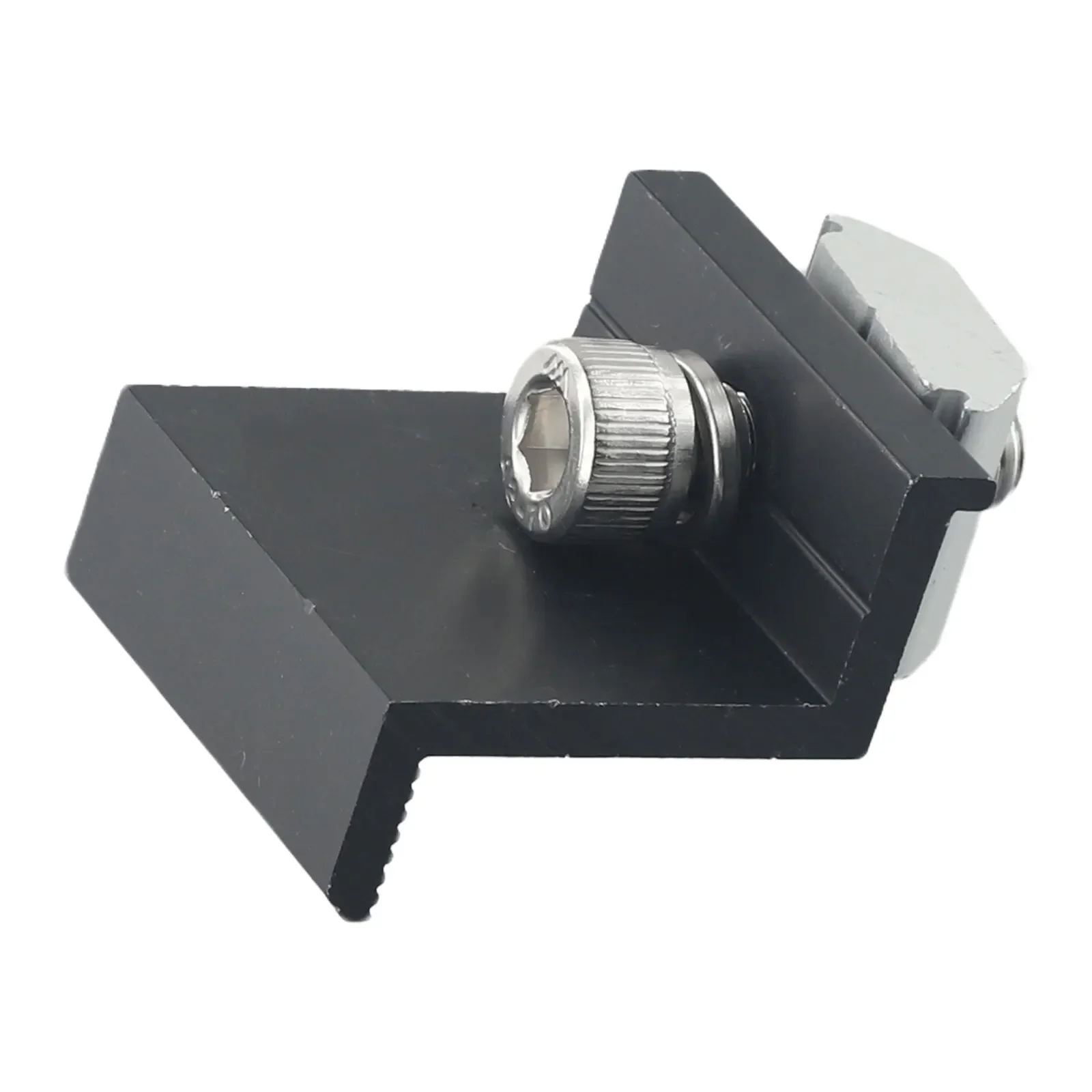 Medium Clamp End Clamp 30mm/35mm Aluminum Alloy Black Fixing PV End Clamp Solar Panel Bracket Oxidation Resistance