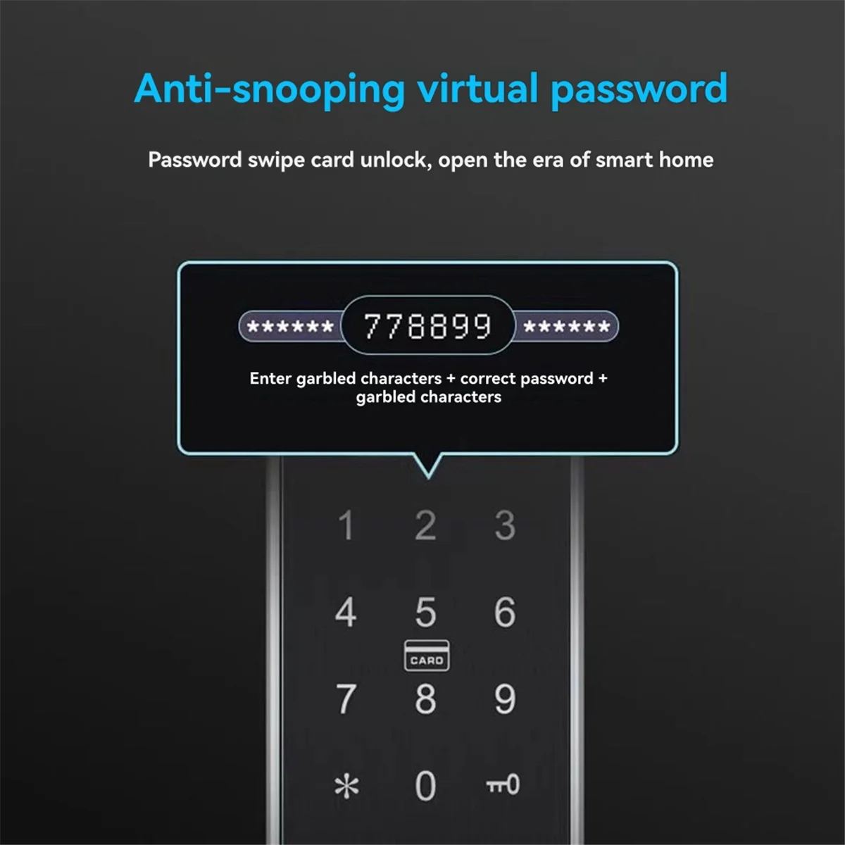 AA98 Wireless Access Control Digital Keypad Phone/RFID/Card Password Cabinet Lock for Lockers Conventional-Silver